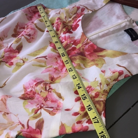 The Limited Floral Print Sleeveless Fit & Flare Dress - Picture 7 of 10